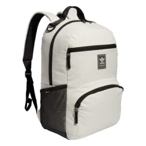 adidas originals originals national 2.0 backpack, alumina beige/black, one size