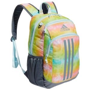 adidas creator 2 backpack, stone wash rainbow/grey/almost blue, one size