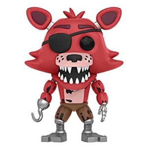 POP Five Nights at Freddy's - Foxy The Pirate Funko Pop! Vinyl Figure (Bundled with Compatible Pop Box Protector Case), Multicolored