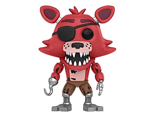 POP Five Nights at Freddy's - Foxy The Pirate Funko Pop! Vinyl Figure (Bundled with Compatible Pop Box Protector Case), Multicolored