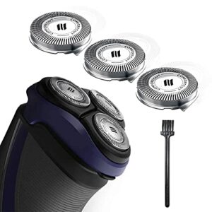 sh30 replacement heads for philips norelco series 3000, 2000, 1000 shavers and s738 click and style fits the following models: s1150, s1015, s1100, s1560