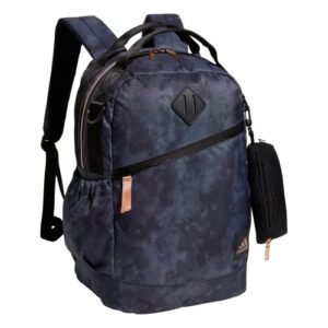 adidas squad backpack, stone wash carbon/rose gold, one size