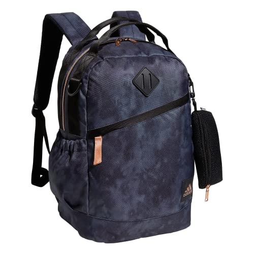 adidas Squad Backpack, Stone Wash Carbon/Rose Gold, One Size