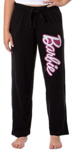 mattel womens' classic barbie logo icon print sleep pajama pants (xx-large)