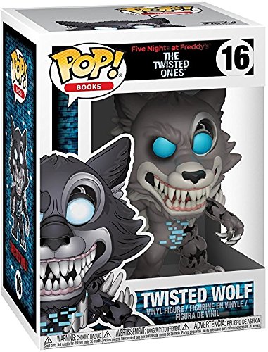 POP Five Nights at Freddy's The Twisted Ones - Twisted Wolf Funko Pop! Vinyl Figure (Bundled with Compatible Pop Box Protector Case), Multicolor, 3.75 inches