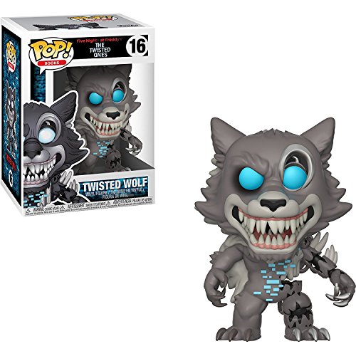 POP Five Nights at Freddy's The Twisted Ones - Twisted Wolf Funko Pop! Vinyl Figure (Bundled with Compatible Pop Box Protector Case), Multicolor, 3.75 inches