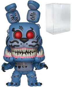 pop five nights at freddy the twisted ones - twisted bonnie funko pop! vinyl figure (bundled with compatible pop box protector case) multicolor 3.75 inches