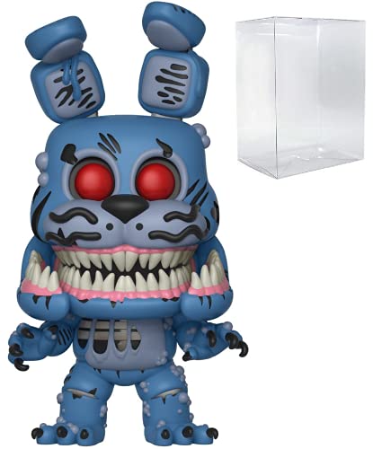 POP Five Nights at Freddy The Twisted Ones - Twisted Bonnie Funko Pop! Vinyl Figure (Bundled with Compatible Pop Box Protector Case) Multicolor 3.75 inches