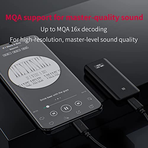 FiiO BTR5-2021 Headphone Amps Bluetooth 5.0 Receiver High Resolution 384K/32Bit Native DSD256 USB DAC Supports LDAC/aptX HD/MQA for Smartphones/PC/Laptop/Car/Home Audio (Regular)