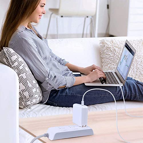 Mac Book Pro Charger - 118W USB C Charger Fast Charger for MacBook Pro, MacBook Air, iPad Pro, Samsung Galaxy and All USB-C Devices, 7.2ft USB C to C Cable