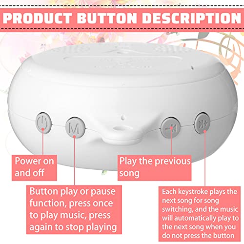 Mobile Baby Music Box Crib Mobile Box with Music Mobile Musical Replacement Nursery Mobile Motor Rotating Baby Crib Mobile Music Box Thirty-Five Lullabies Battery Operated