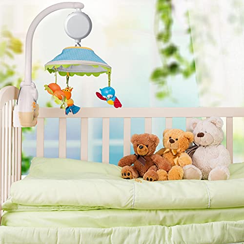 Mobile Baby Music Box Crib Mobile Box with Music Mobile Musical Replacement Nursery Mobile Motor Rotating Baby Crib Mobile Music Box Thirty-Five Lullabies Battery Operated