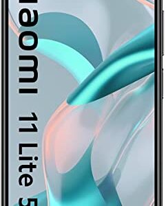 Xiaomi Mi 11 Lite NE 5G + 4G LTE Volte Global Unlocked GSM 64MP Triple Camera Worldwide GSM w/Fast Car Charger (Truffle Black, 128GB+8GB)