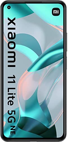 Xiaomi Mi 11 Lite NE 5G + 4G LTE Volte Global Unlocked GSM 64MP Triple Camera Worldwide GSM w/Fast Car Charger (Truffle Black, 128GB+8GB)