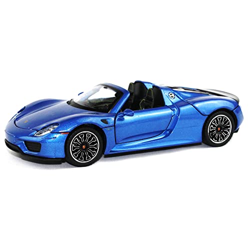 1:24 2010 Porsche 918 Spyder - Blue - Optimum Diecast - Motor City Classics