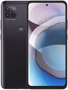 motorola one 5g ace (2021) 128gb+6gb ram 6.7" display xt2113-2 smartphone (locked to t-mobile only) - volcanic gray (renewed)