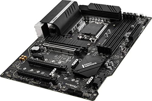 MSI PRO Z690-A DDR4 ProSeries Motherboard (ATX, 12th Gen Intel Core, LGA 1700 Socket, DDR4, PCIe 4, CFX, M.2 Slots)