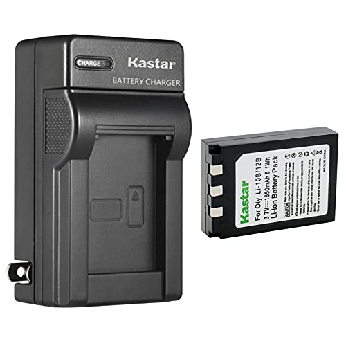 Kastar 1-Pack Battery and AC Wall Charger Replacement for Olympus Stylus 500 Digital, Stylus 600, Stylus 600 Digital, Stylus 800, Stylus 810, Stylus 810 Digital, Stylus 1000, Stylus Verve 800 Camera