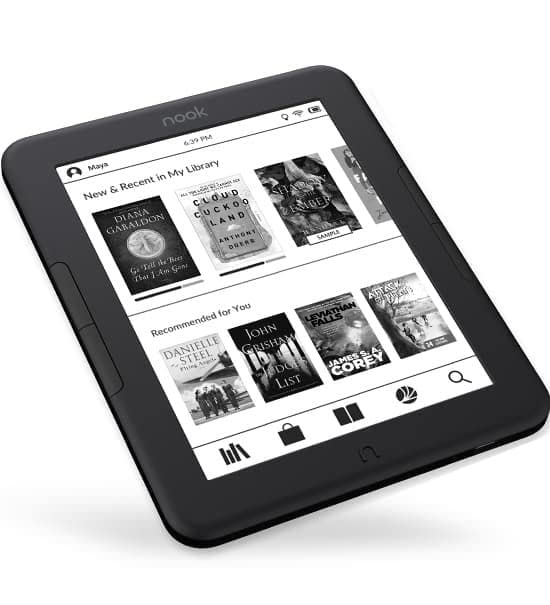 Barnes & Noble Barnes and Noble Nook Glowlight 4 eReader 6 32GB BNRV1100 (Renewed) Black