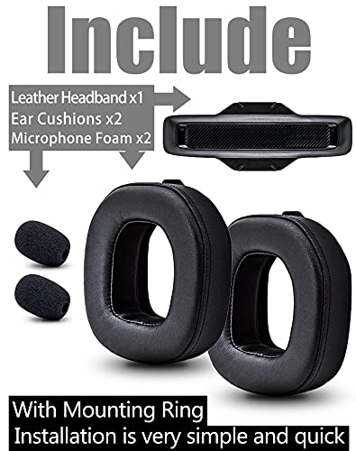CCRE Earpads Replacement for Astro A40TR a40 tr Headset - Astro A40tr Mod Kit /A40tr Accessories/Ear Cushion/Ear Cups (Black)