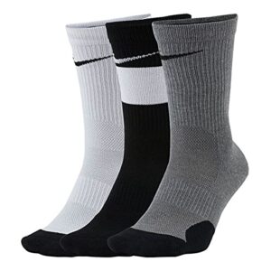 nike elite socks (little kids/big kids/adult) multicolor sm (us 4-6 big kid shoe size, women's shoe 4-6)