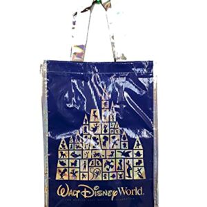 Disney Parks 50th Anniversary Reusable Bag - Small Size, Blue