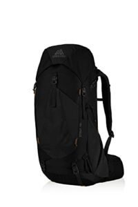 gregory mountain products stout 45 backpacking backpack, buckhorn black, one size