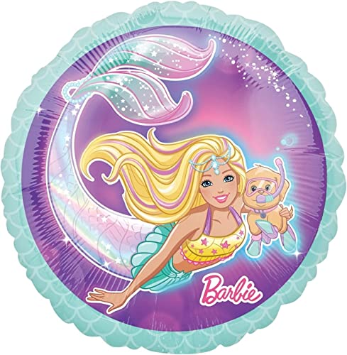 Mermaid Party Balloon Decorations - Set Of 5 Balloons For A Unicorn Princess Mermaid Theme Happy Birthday Decoration Bouquet Centerpiece Or Backdrop Banner