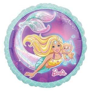 Mermaid Party Balloon Decorations - Set Of 5 Balloons For A Unicorn Princess Mermaid Theme Happy Birthday Decoration Bouquet Centerpiece Or Backdrop Banner