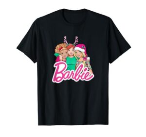barbie - christmas - best friends t-shirt