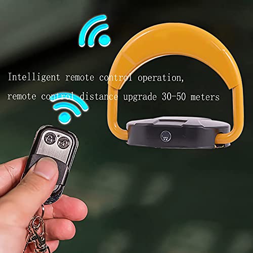 QQBAIHUO Lock Car Remote Controller Electronic Parking Space Saver Control Parking Saver Park Driveway Automatic Barrier Alarmed Waterproof Pressure Resistance Thicken