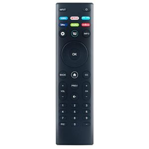 xrt140l replacement remote control applicable for vizio smart tv d24h-j09 d24f-j09 d32h-j09 d32f-j04 d40f-j09 d43f-j04 d24f4-j01 d32f4-j01 oled55-h1 oled65-h1 p65qx-h1 p75qx-h1 p85qx-h1
