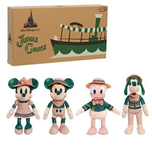 walt disney world 50th anniversary celebration jungle cruise collectible plush, limited edition 9-inch commemorative plush, officially licensed kids toys for ages 3 up, amazon exclusive