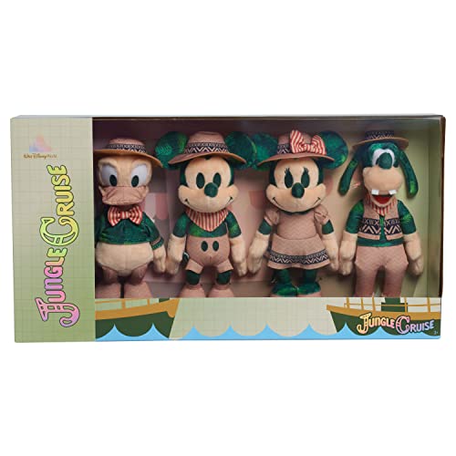 Walt Disney World 50th Anniversary Celebration Jungle Cruise Collectible Plush, Limited Edition 9-Inch Commemorative Plush, Officially Licensed Kids Toys for Ages 3 Up, Amazon Exclusive