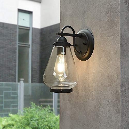 ZHANGYUEFEIFZ Wall Light Lamp Rainproof External Sconce Lantern E27 Outdoor Lighting