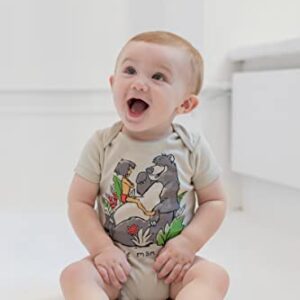 Disney Classics 101 Dalmatians Dumbo Peter Pan Pinocchio Baby Boys 5 Pack Bodysuit 3-6 Months