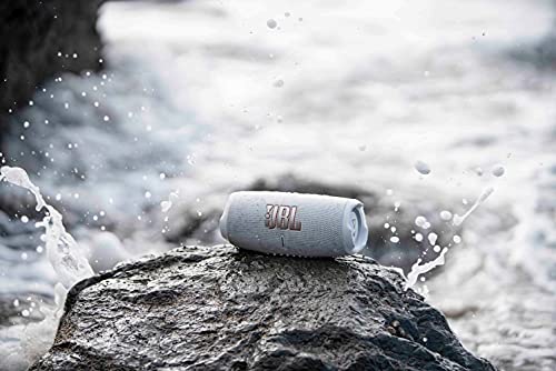 JBL CHARGE 5 - Portable Bluetooth Speaker with IP67 Waterproof and USB Charge out - Gray (Renewed)