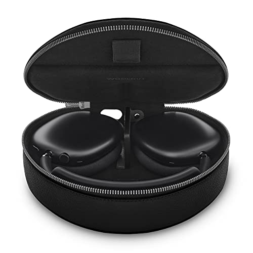 Woolnut Leather Case for AirPods Max - Black