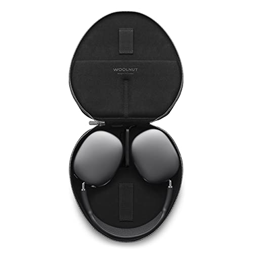 Woolnut Leather Case for AirPods Max - Black