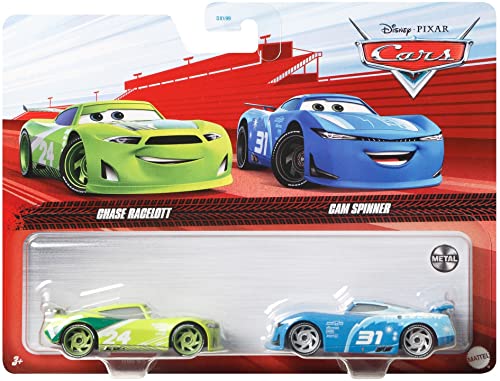 Disney Cars Toys and Pixar Cars 3, NG Vitoline & Triple Dent 2-Pack, 1:55 Scale Die-Cast Fan Favorite Character Vehicles for Racing and Storytelling Fun, Gift for Kids Age 3 and Older Multi