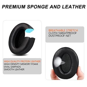 Replacement Heaphone Ear Pads Cushions for Sennheiser HD4.50BT HD4.50BTNC HD4.40BT,Headset Earpads for Sennheiser with Durable Leather and Comfortable Sponge-Black Color