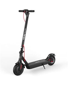 hiboy ks4 pro electric scooter with 500w motor, 19 mph 25 miles range, 8"-10" tires electric scooter adults, portable folding commuting e-scooter with double braking system and hiboy app