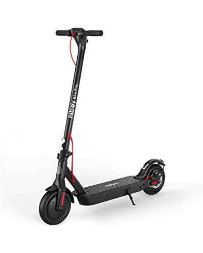 Hiboy KS4 Pro Electric Scooter with 500W Motor, 19 MPH 25 Miles Range, 8"-10" Tires Electric Scooter Adults, Portable Folding Commuting E-Scooter with Double Braking System and Hiboy App