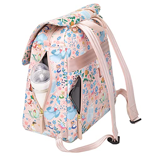 Petunia Pickle Bottom Meta Backpack | Baby Bag | Diaper Bag Backpack for Parents | Stylish Bag and Organizer | Comfortable, Spacious & Sleek Backpack for On The Go Moms and Dads| Disney's Cinderella