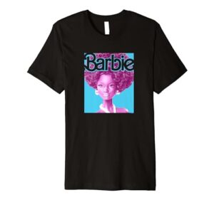 barbie - afro barbie - dolled up premium t-shirt
