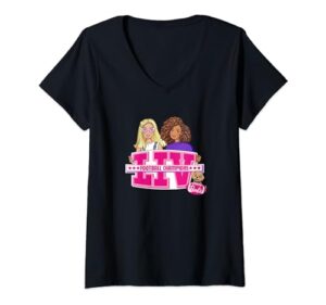 barbie - super bowl - liv v-neck t-shirt