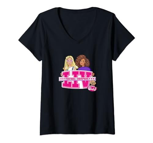 Barbie - Super Bowl - LIV V-Neck T-Shirt