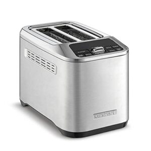 Cuisinart CPT-520 2-Slice Motorized Toaster, Stainless Steel/Black