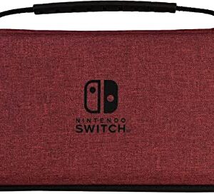 HORI Nintendo Switch Slim Tough Pouch (Red) OLED Model - Officially Licensed - Nintendo Switch;