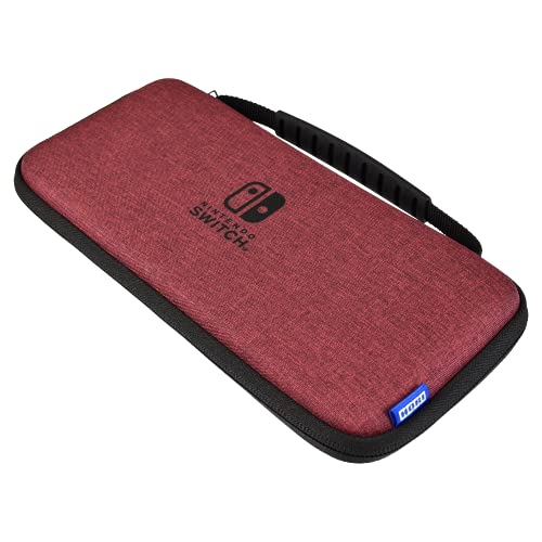 HORI Nintendo Switch Slim Tough Pouch (Red) OLED Model - Officially Licensed - Nintendo Switch;